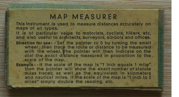 map measurer caja